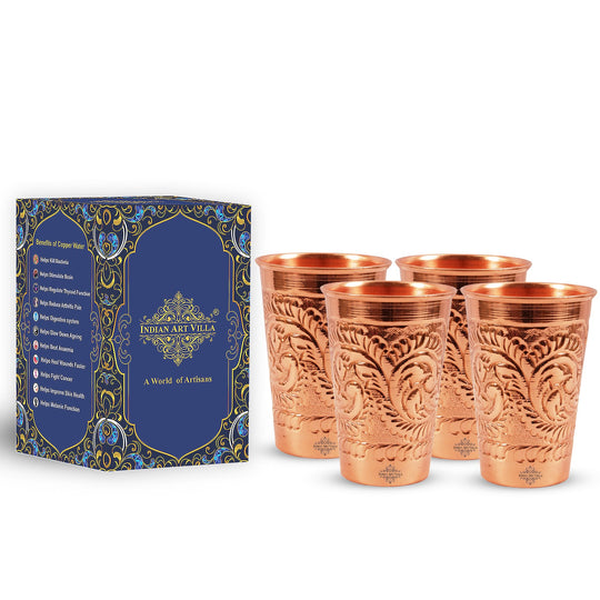 Pure copper glass for detox water use