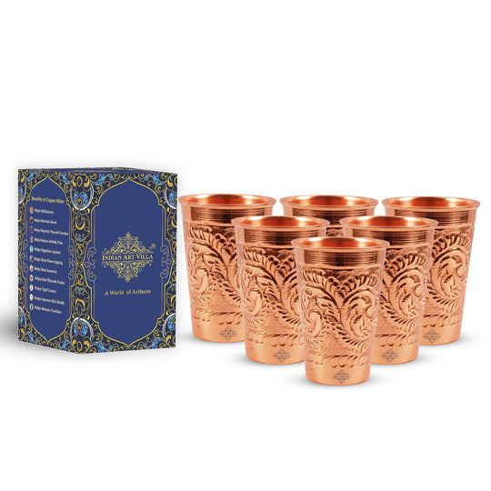 Copper tumbler premium handmade design