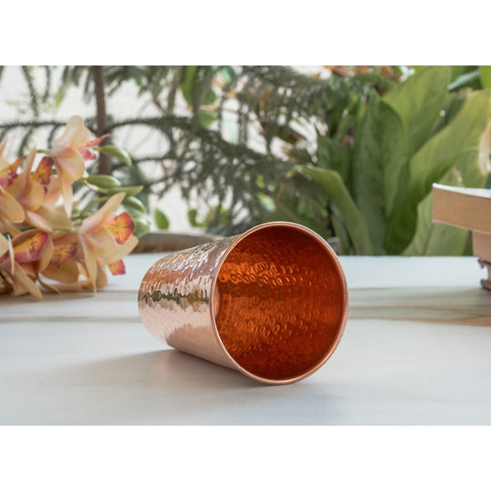 Pure copper tumbler set for gifting