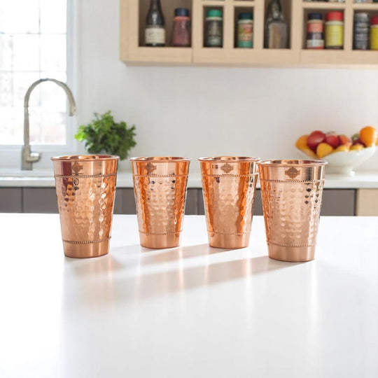 Pure copper glass for everyday wellness