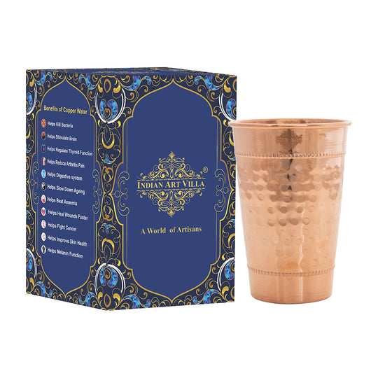 Traditional copper tumbler handmade