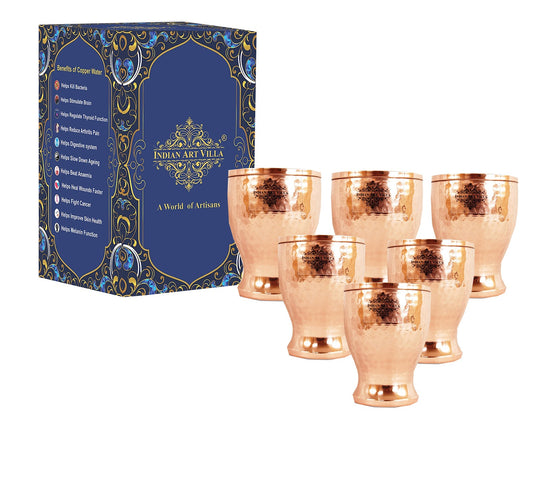 Copper tumbler for healthy lifestyle use