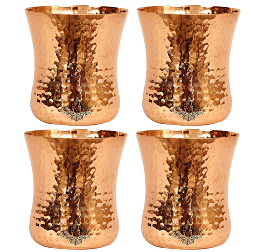 Copper glass for natural hydration use
