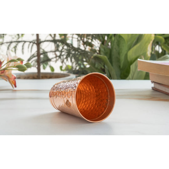 Handmade copper glass for kitchen use
