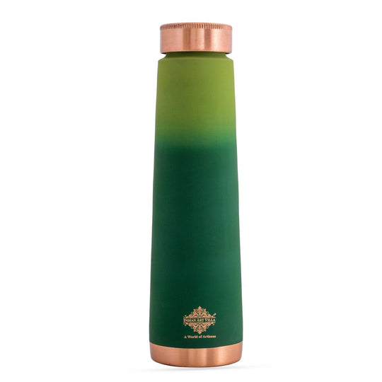 Pure Copper Bottle with Pyramid Shape and Eye-Catching Colors – 800 ML