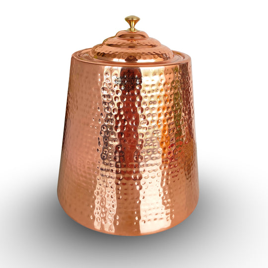 Pure Copper Double Wall Storage Box – 5 Litre