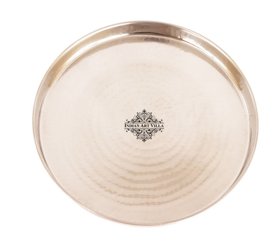 Steel Copper Dinner Plate for Home & Hotel Use