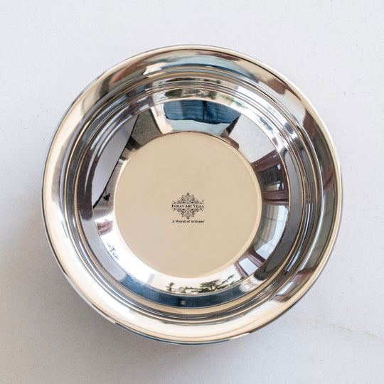 Steel Copper Serving Handi Bowl Serveware Tableware Home Restaurant