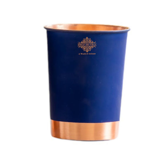 Premium Copper Glass in Ombre Silk Finish  - 275 ML