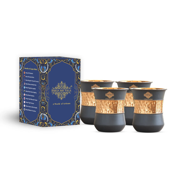 Copper drinking vessel for wellness lifestyle use