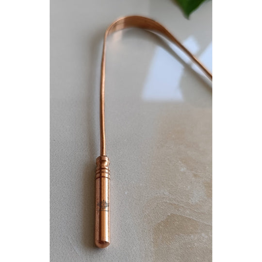 Ayurvedic Copper Tongue Cleaner, Say Goodbye to Bad Breath