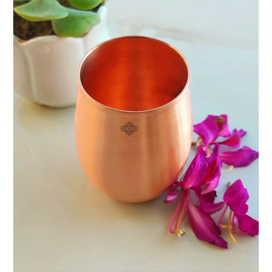 Pure Copper Dome Shape Glass 350 ML