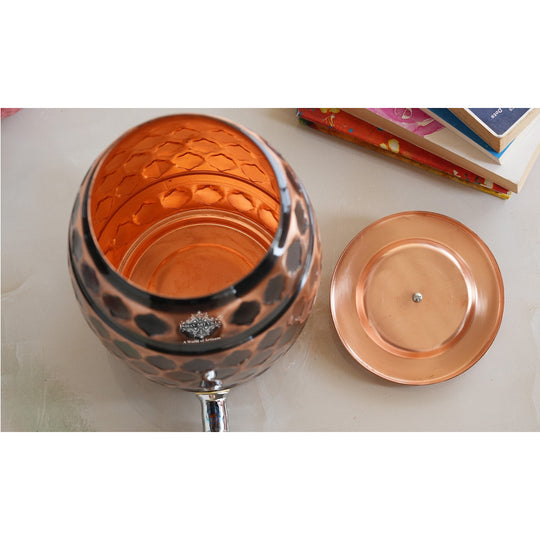5 litre printed copper matka in branded retail box – copper matka 5 litre price