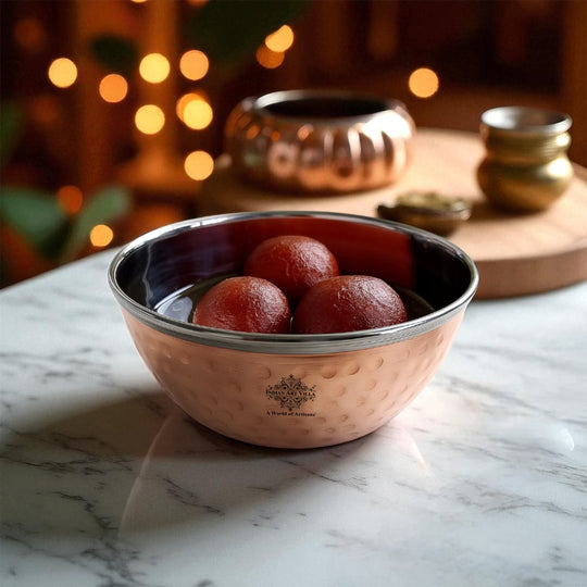 Steel Copper Multipurpose Bowl - 225 ML