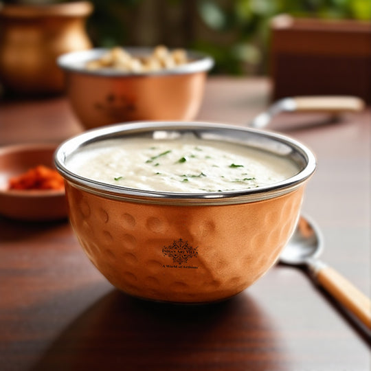 Steel Copper Multipurpose Bowl - 225 ML