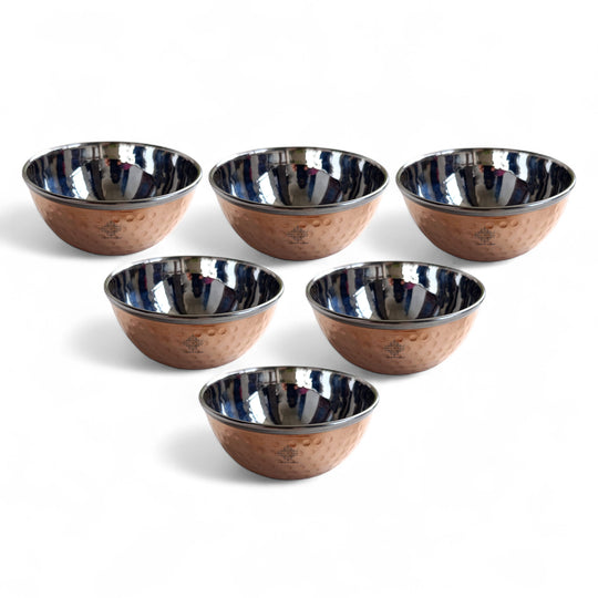 Steel Copper Multipurpose Bowl - 225 ML