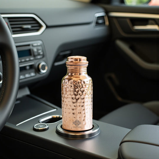 Pure Copper Bottle With the Plain Design