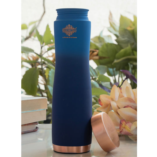 Personalized Copper Ombre Silk Finish Water Bottle