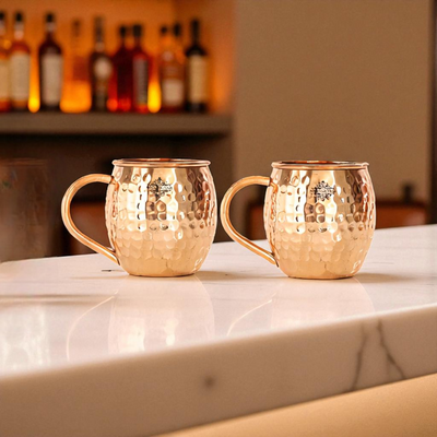 Copper Moscow Mule Mugs