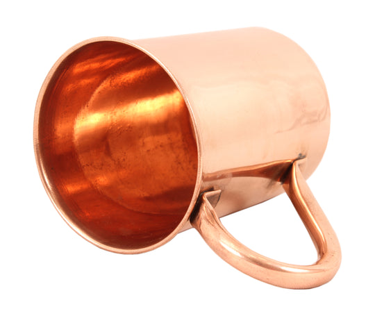 Pure Copper Plain Moscow Mule Mug Set of 6 – 415 ML