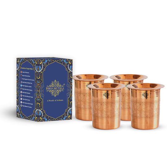 Pure copper vessel for hydration lifestyle use