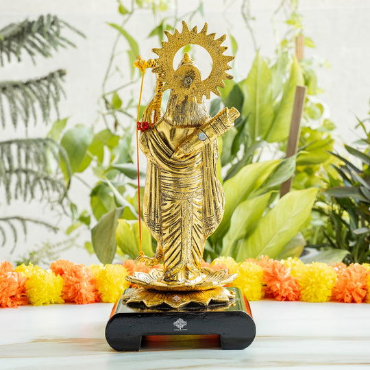 Brass Finish Shree Ram JI Showpiece