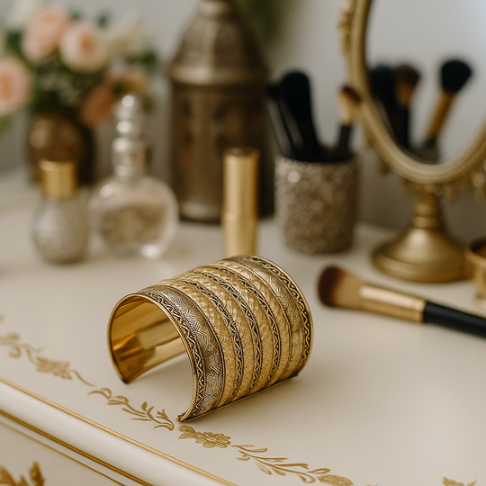 Handmade Brass Antique Rare Design Openable Kada Bracelete Bangle