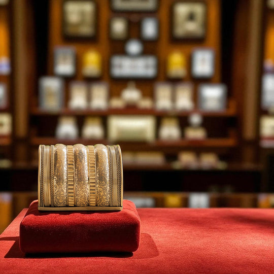 Handmade Brass Antique Rare Design Openable Kada Bracelete Bangle