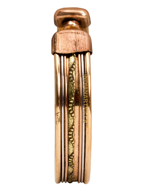 Copper Antique Rare Design Openable Designer Bracelet with Magnet