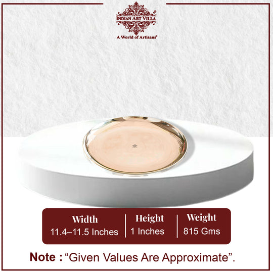 Bronze Thali Dinner Plate, Dinnerware & Serveware