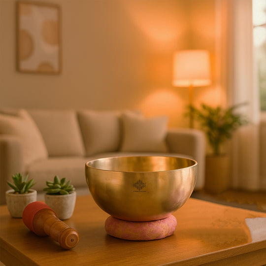 Pure Bronze Multipurpose Bowl – Urli, Singing & Serving Use