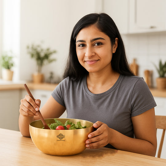 Pure Bronze Multipurpose Bowl – Urli, Singing & Serving Use