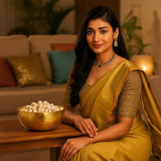 Pure Bronze Multipurpose Bowl – Urli, Singing & Serving Use