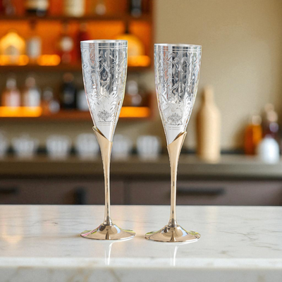 Silver-Plated Barware