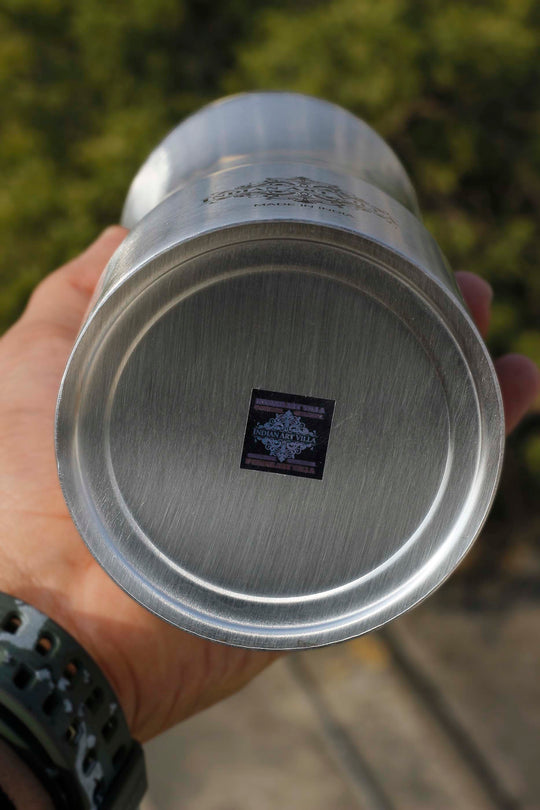 Pure Stainless Steel  Bottle Enorgonomic Design New Sipper Cap Plain Matt