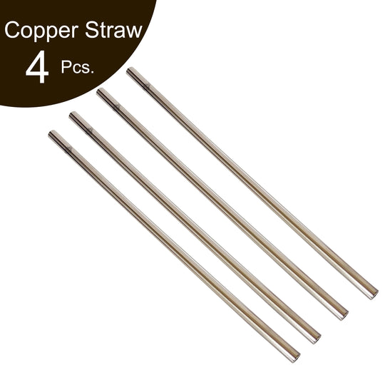 Stainless Steel Straw – Shine Finish (20 cm)