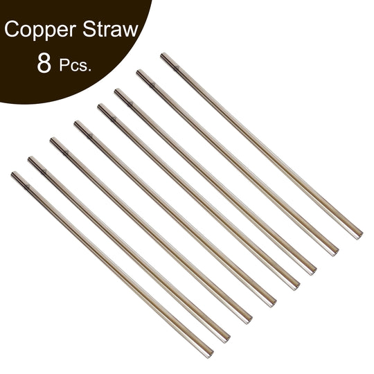 Stainless Steel Straw – Shine Finish (20 cm)