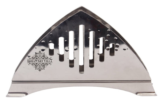 Steel Triangular Hammered Napkin Holder