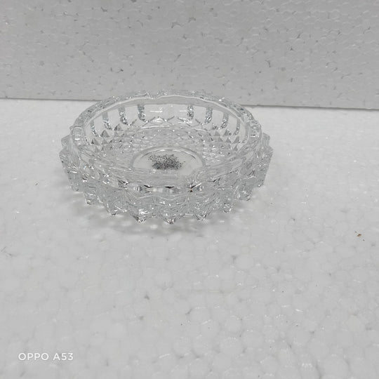 Crystal Round Diamond Bowl for Tortoise
