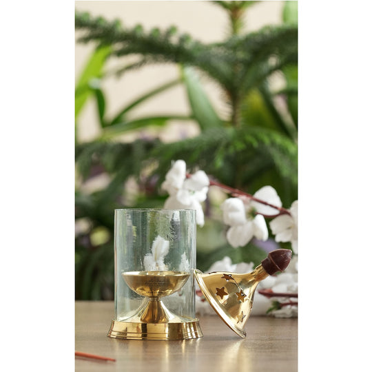 akhand brass diya
