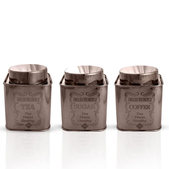 Steel tea pots