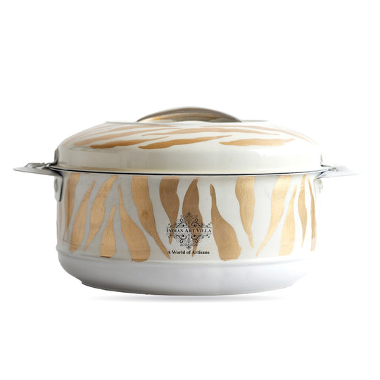 Steel Tiger Print Casserole Set – 3 Piece