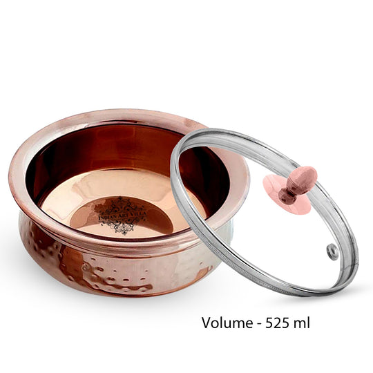 Rose Gold Steel Hammered Tableware Gift Set – 10 Pcs