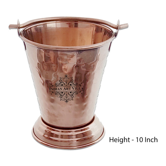 Rose gold steel hammered tableware gift set lifestyle — Indian Art Villa