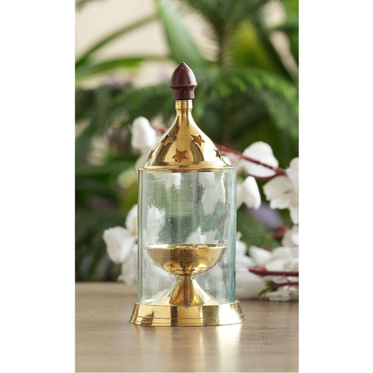 pure brass diya