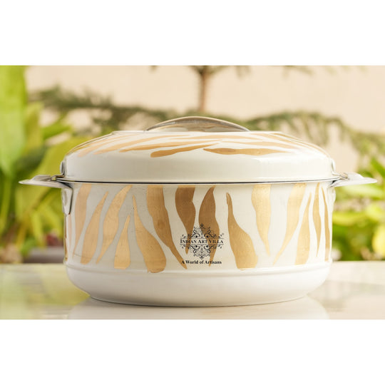 Steel Tiger Print Casserole Set – 3 Piece