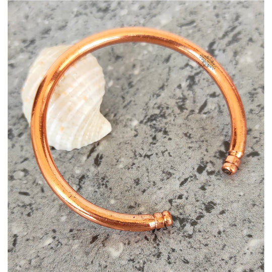 Indian Art Villa copper kada a blend of ancient healing and modern elegance crafted for mindful living