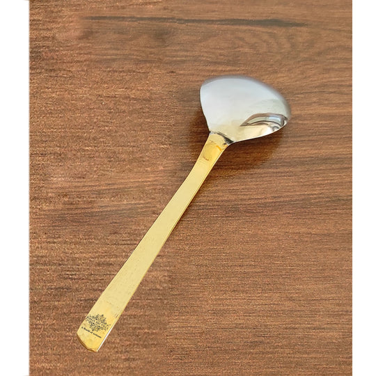 brass designer spoon