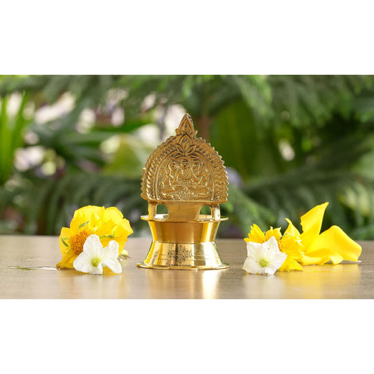 brass beautiful diya