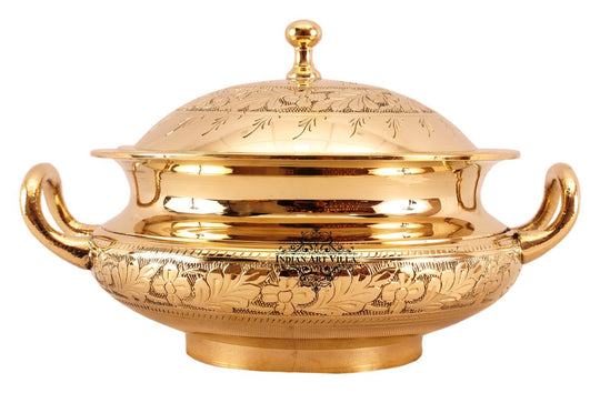 Storing and cooking beverages in brass vessels help increase immunity and strength in your body. It helps in increasing haemoglobin, general skin condition, mental health, and pitta. This is why many people have started using brass utensils at home